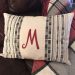 DIY Christmas Throw Pillow